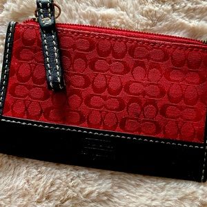Coach Red Coin Purse